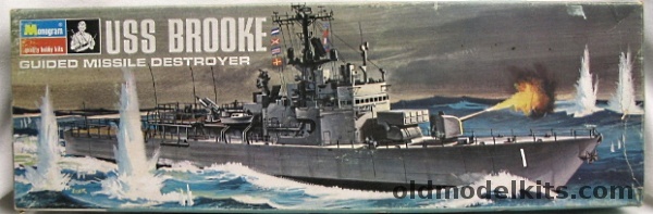 Monogram 1/310 USS Brooke DEG-1 Guided Missile Destroyer, PB235 plastic model kit